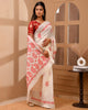 Jamdani Embroidery Cotton Handloom Saree | Festive Grace